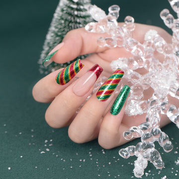 Flash Sale Evergreen Glitz – Metallic Glitter Gel Nail Polish 7.5ml #40 - Limited Time 57% OFF