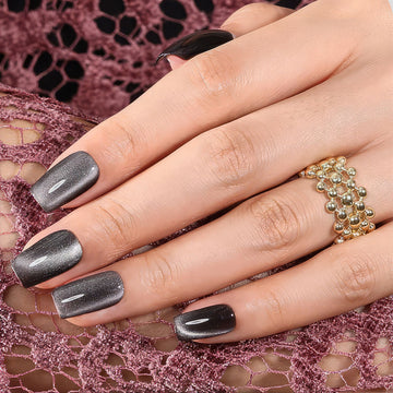 Flash Sale Mystic Silver – Glitter Shiny Cat Eye Gel Nail Polish 7.5ml #61 - Limited Time 57% OFF