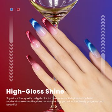 Flash Sale Sunset Glow – 9D Neon Cat Eye Gel Polish 7.5ml #101 - Limited Time 57% OFF