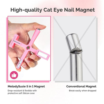 5-in-1 Cat Eye Magnet Tool – Multi-Effect Nail Art Magnet