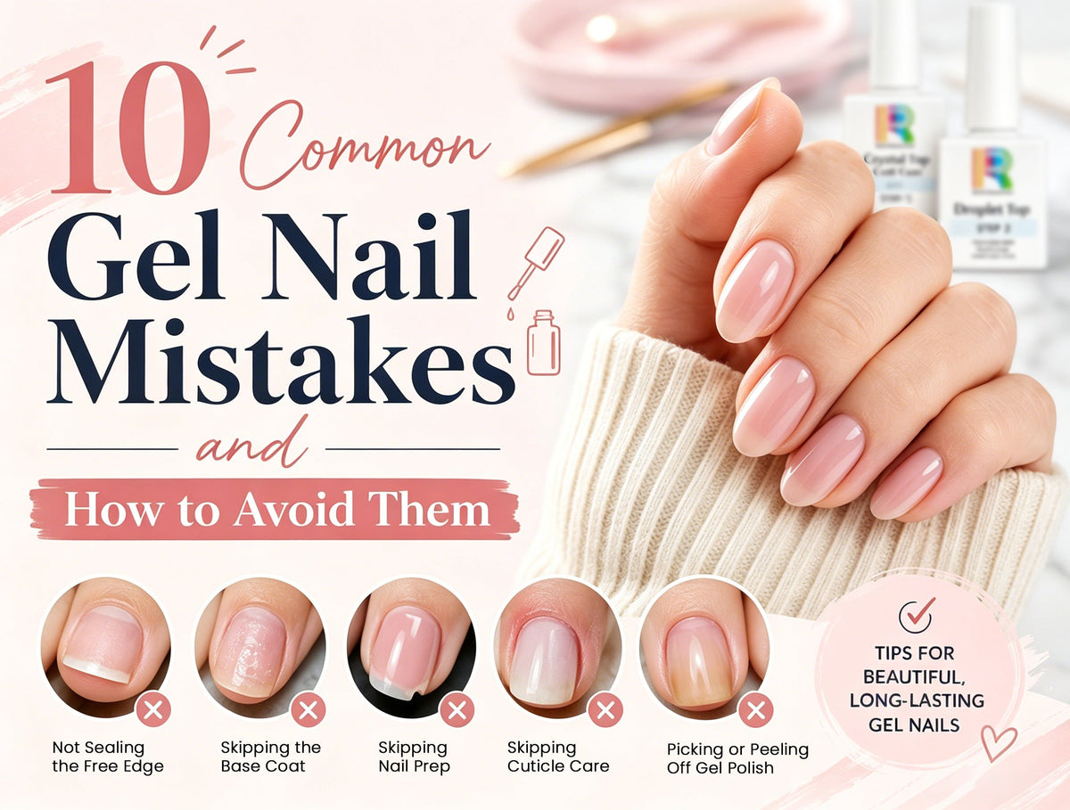 10 Common Gel Nail Mistakes and How to Avoid Them