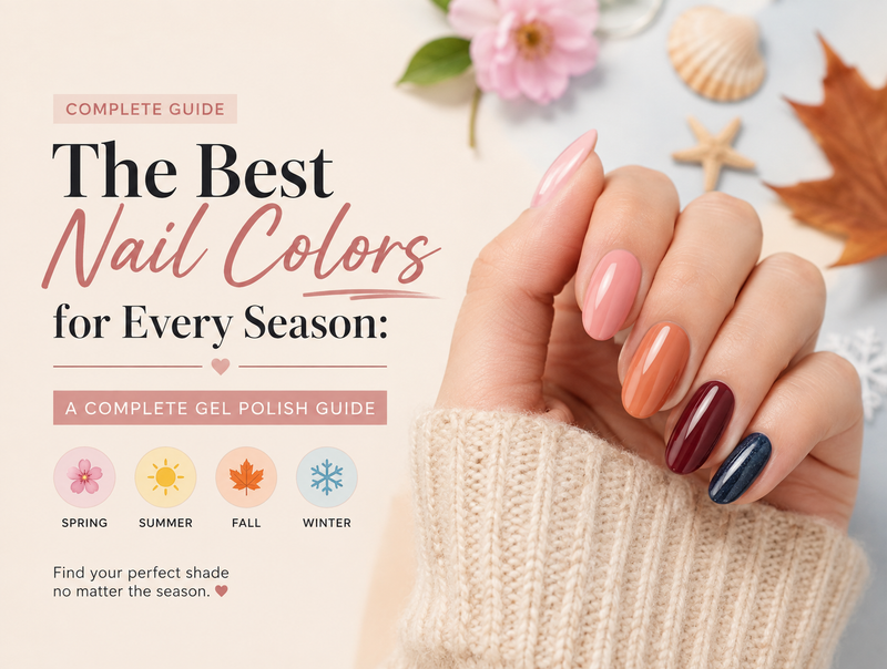 The Best Nail Colors for Every Season: A Complete Gel Polish Guide
