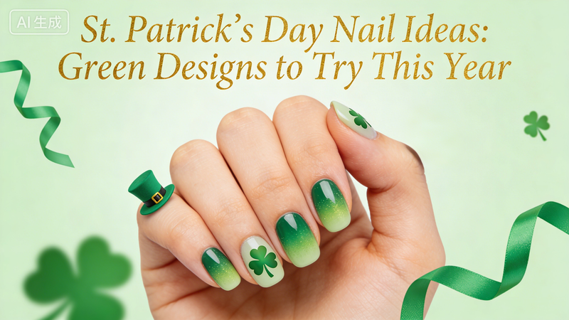 St. Patrick’s Day Nail Ideas: Green Designs to Try This Year 🍀