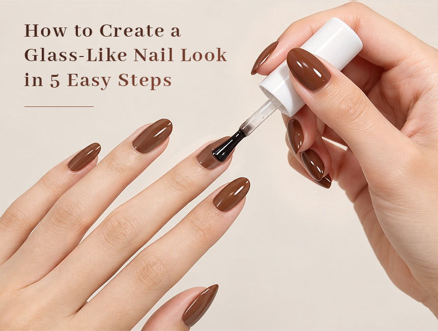 How to Create a Glass-Like Nail Look in 5 Easy Steps