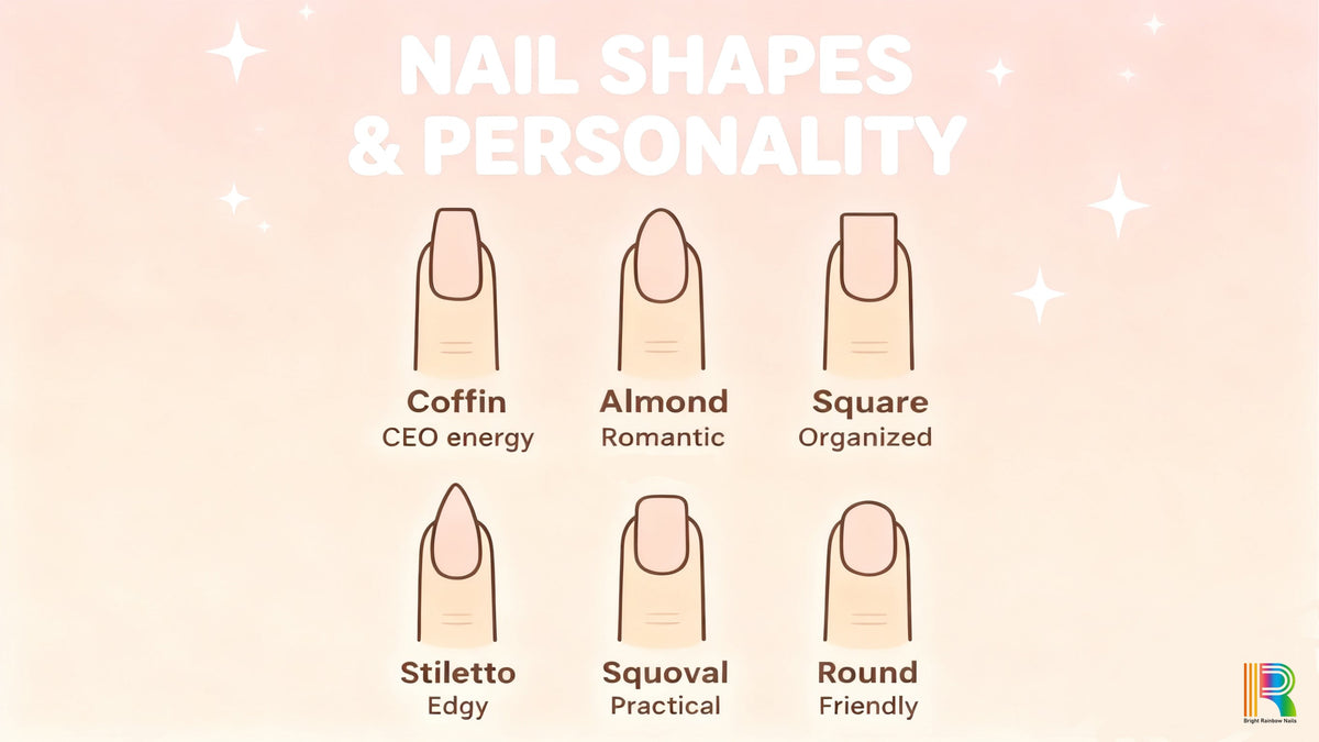 Your Perfect Nail Shape Guide (Find Yours!) ——Top 4 Nail Shapes & How to Choose the Right One for Your Hands