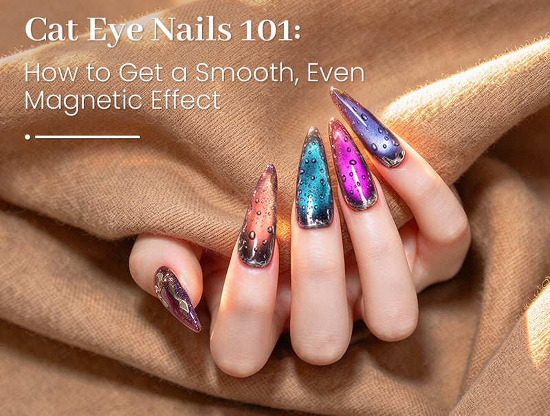 Cat Eye Nails 101: How to Get a Smooth, Even Magnetic Effect