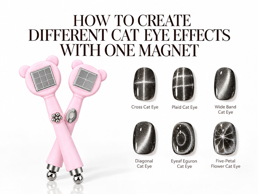 How to Create Different Cat Eye Effects With One Magnet
