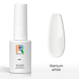 Flash Sale Titanium White Basic Colors Gel Nail Polish 7.5ml #02 - Limited Time 57% OFF