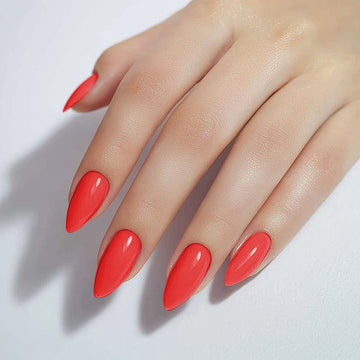 Vibrant Red Basic Colors Gel Nail Polish 15ml #003 - TPO & HEMA Free