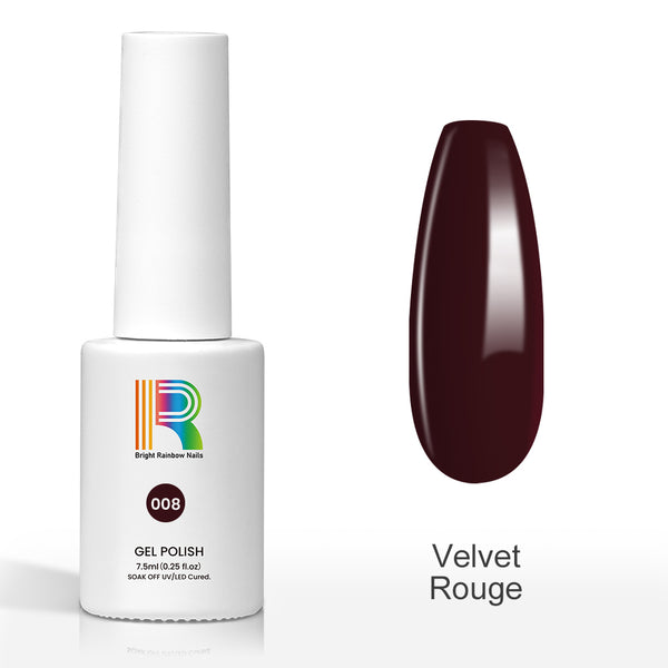 Velvet Rouge - Basic colors gel nail polish 7.5ml #08