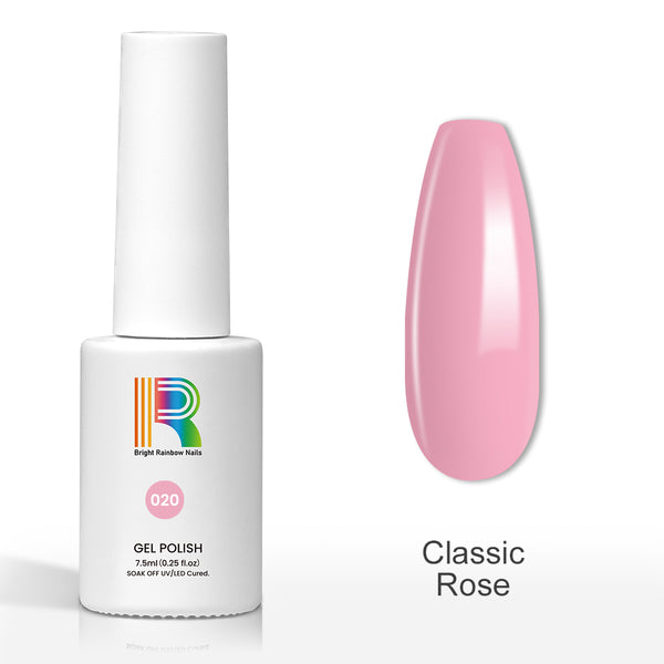 Classic Rose - Basic colors gel nail polish 7.5ml #20
