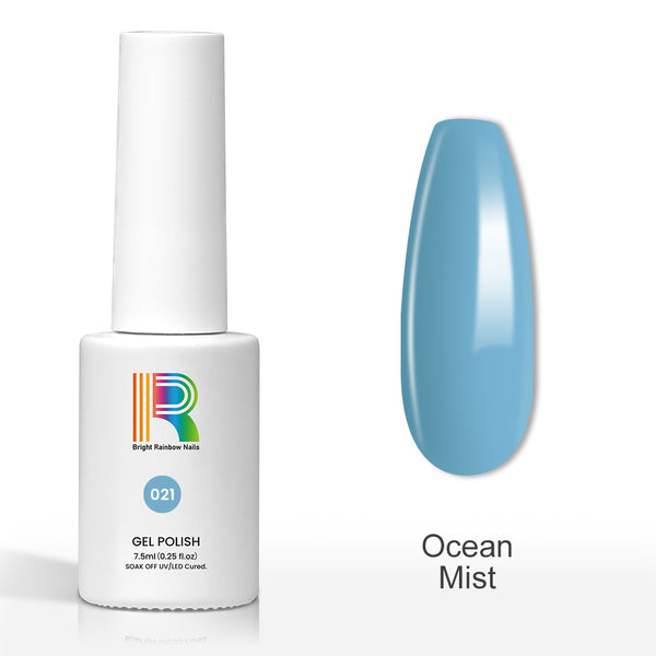Ocean Mist - Basic colors gel nail polish 7.5ml #21