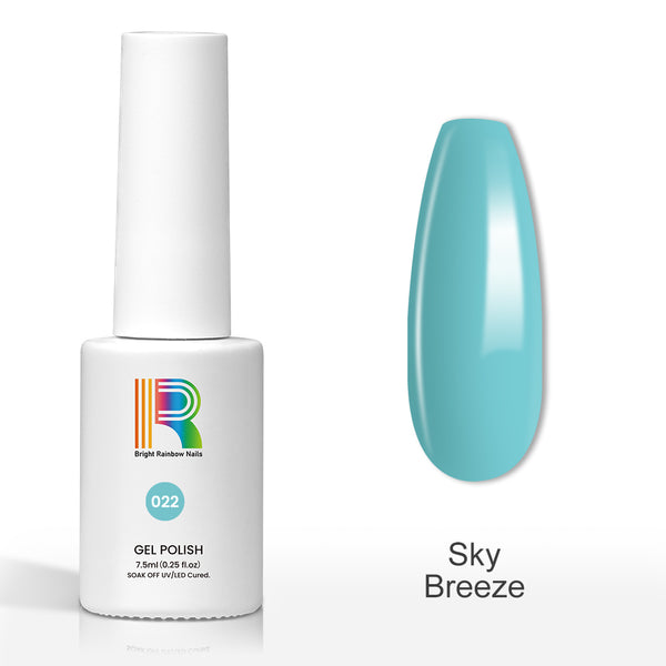 Sky Breeze - Basic colors gel nail polish 7.5ml #22