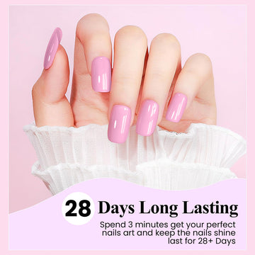 Flash Sale Blushing Petal – Basic Colors Gel Nail Polish 7.5ml #25 - Limited Time 57% OFF