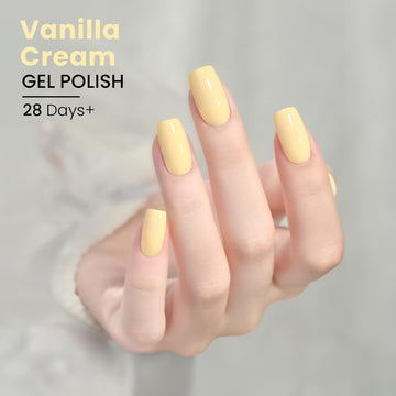 Flash Sale Vanilla Cream – Basic Colors Gel Nail Polish 7.5ml #26 - Limited Time 57% OFF
