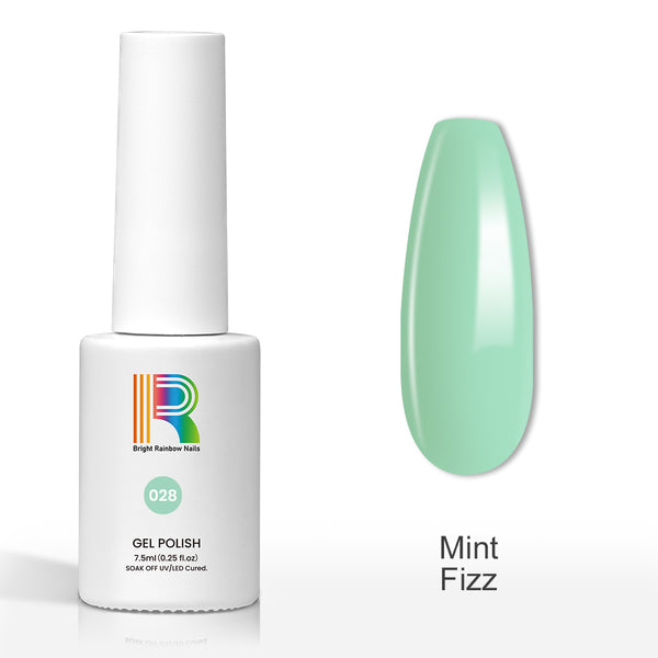 Mint Fizz - Basic colors gel nail polish 7.5ml #28