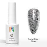 Flash Sale Snowflake Silver – Metallic Glitter Gel Nail Polish 7.5ml #42 - Limited Time 57% OFF