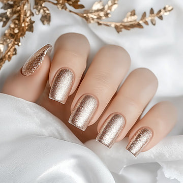 Flash Sale Champagne Toast – Metallic Glitter Gel Nail Polish 7.5ml #43 - Limited Time 57% OFF