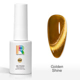 Flash Sale Golden Shine Glitter Shiny Cat Eye Nail Gel Polish 7.5ml #58 - Limited Time 53% OFF