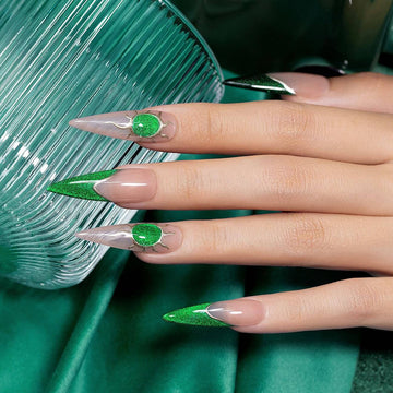 Flash Sale Emerald Gleam – Glitter Shiny Cat Eye Gel Nail Polish 7.5ml #59 - Limited Time 57% OFF