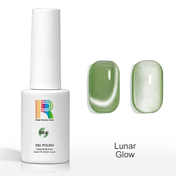 Mint Whisper - Moonlit Velvet Cat Eye Nail Gel Polish 7.5ml #64