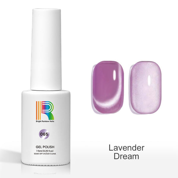 Lavender Dream - Moonlit Velvet Cat Eye Nail Gel Polish 7.5ml #65
