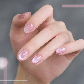 Flash Sale Blushing Dusk – Nude Velvet Cat Eye Gel Nail Polish 7.5ml #78 - Limited Time 57% OFF
