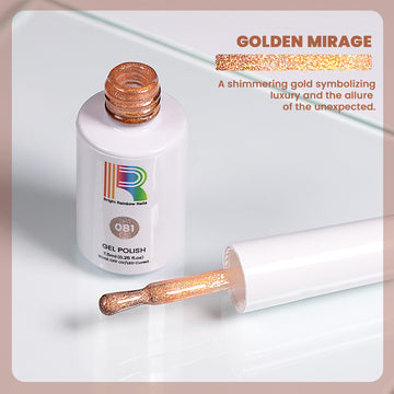 Flash Sale Golden Mirage Aurora Velvet Cat Eye Nail Gel Polish 7.5ml #81 - Limited Time 60% OFF