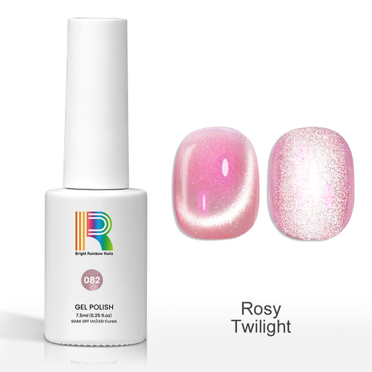 Flash Sale Rosy Twilight – Aurora Velvet Cat Eye Gel Nail Polish 7.5ml #82 - Limited Time 57% OFF