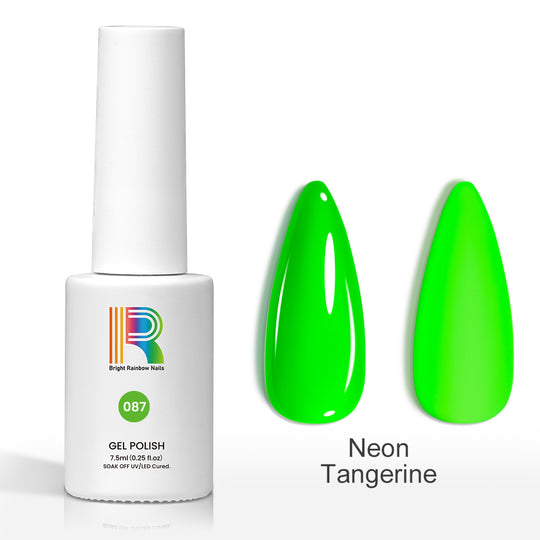 Flash Sale Neon Tangerine – Bold Orange Gel Nail Polish 7.5ml #87 - Limited Time 57% OFF
