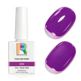 Royal Purple Gel Nail Polish 15ml #089 TPO & HEMA Free with glossy finish and swatches.