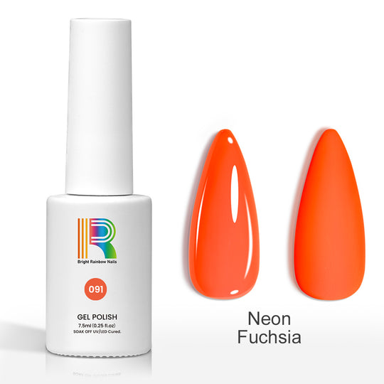 Flash Sale Neon Fuchsia – Vibrant Pink Gel Nail Polish 7.5ml #91 - Limited Time 57% OFF