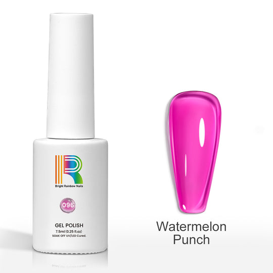 Flash Sale Watermelon Punch – Neon Magenta Jelly Gel Nail Polish 7.5ml #96 - Limited Time 57% OFF
