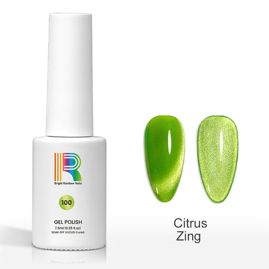 Flash Sale Citrus Zing – 9D Neon Cat Eye Gel Polish 7.5ml #100 - Limited Time 57% OFF