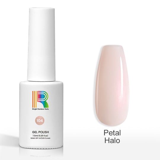 Flash Sale Petal Halo – Soft Peachy Nude Rose Sheen Gel Polish 7.5ml #104 - Limited Time 57% OFF