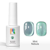 Flash Sale Mint Nebula Glitter Shiny Cat Eye Gel Polish 7.5ml #112 - Limited Time 50% OFF