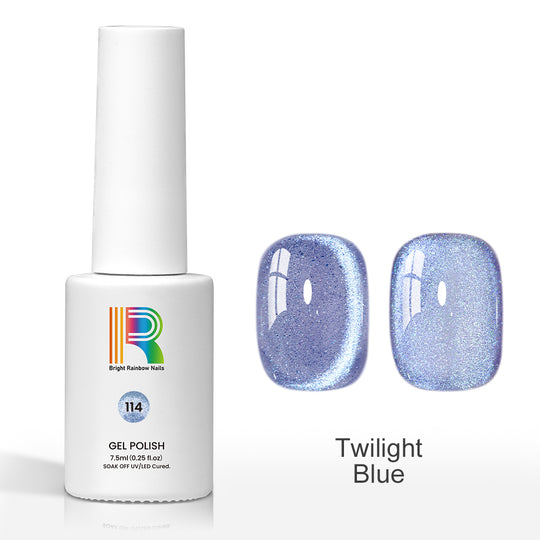 Flash Sale Twilight Blue – Glitter Shiny Cat Eye Gel Polish 7.5ml #114 - Limited Time 57% OFF
