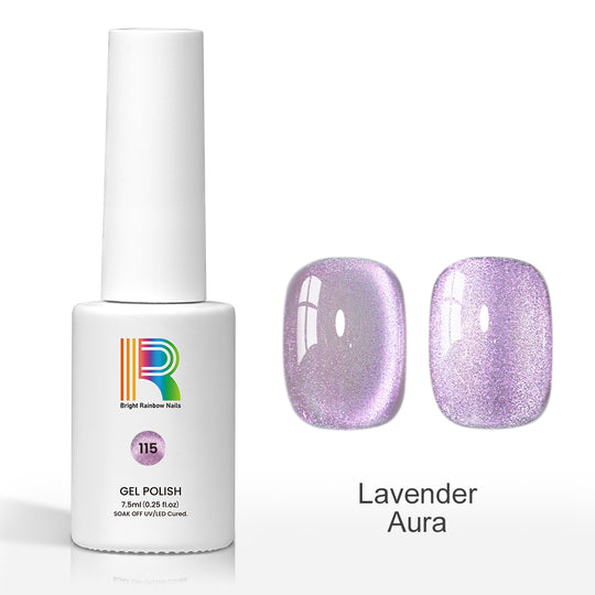 Flash Sale Lavender Aura – Glitter Shiny Cat Eye Gel Polish 7.5ml #115 - Limited Time 57% OFF