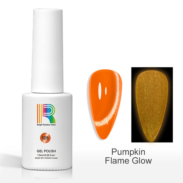 Pumpkin Flame – Neon Glow-in-the-Dark Gel Polish 7.5ml #125