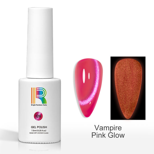 Flash Sale Vampire Pink – Neon Glow-in-the-Dark Gel Polish 7.5ml #126 - Limited Time 57% OFF