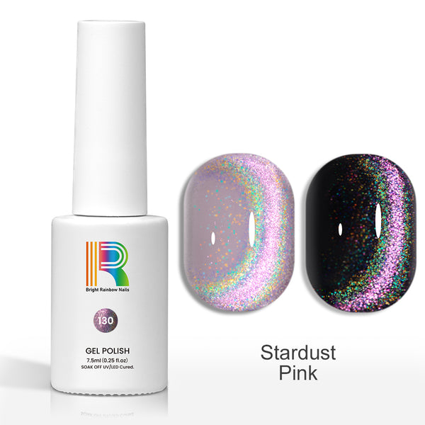 Stardust Pink – Laser Cat Eye Magnetic Gel Polish 7.5ml #130