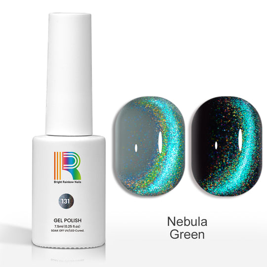Flash Sale Nebula Green – Laser Cat Eye Magnetic Gel Polish 7.5ml #131 - Limited Time 57% OFF