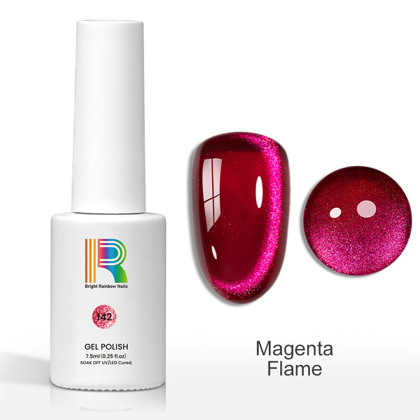 Magenta Flam – Red Cat Eye Gel Polish 7.5ml #142
