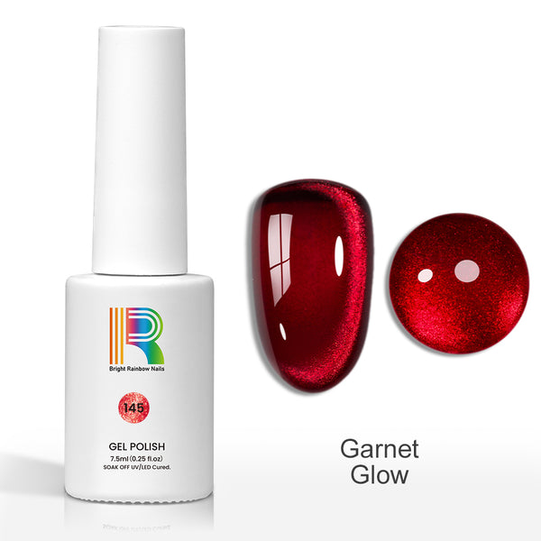 Garnet Glow – Dark Red Cat Eye Gel Polish 7.5ml #145