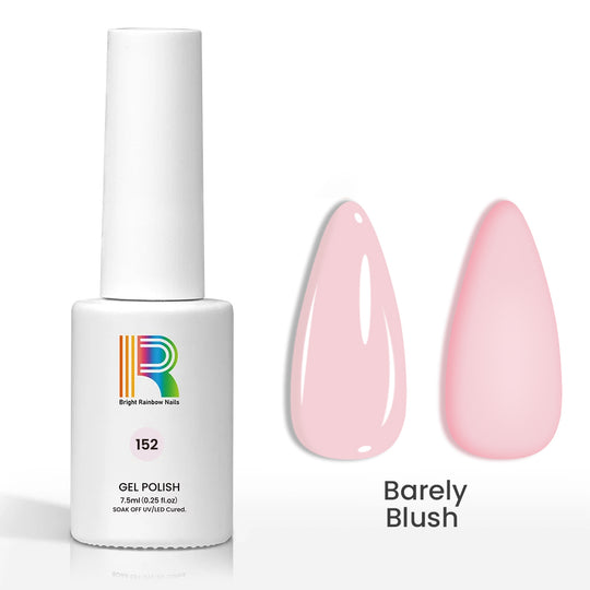 Flash Sale Barely Blush – Sheer Nude Pink Jelly Gel Polish 7.5ml #152 - Limited Time 57% OFF
