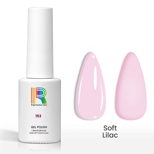 Flash Sale Soft Lilac – Delicate Lavender-Pink Jelly Gel Polish 7.5ml #153 - Limited Time 57% OFF