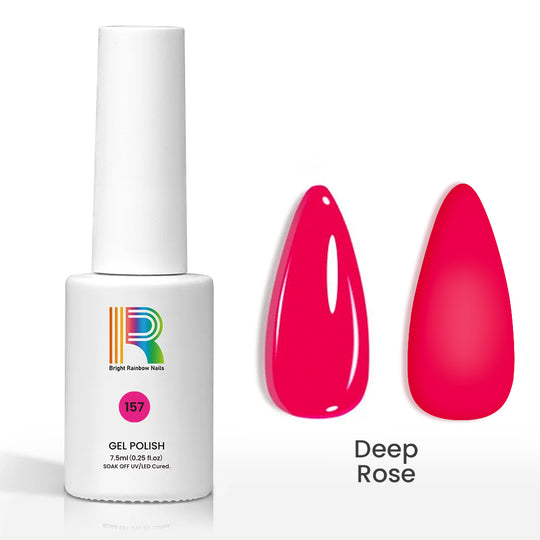 Flash Sale Deep Rose – Rich Magenta Rose Jelly Gel Polish 7.5ml #157 - Limited Time 57% OFF