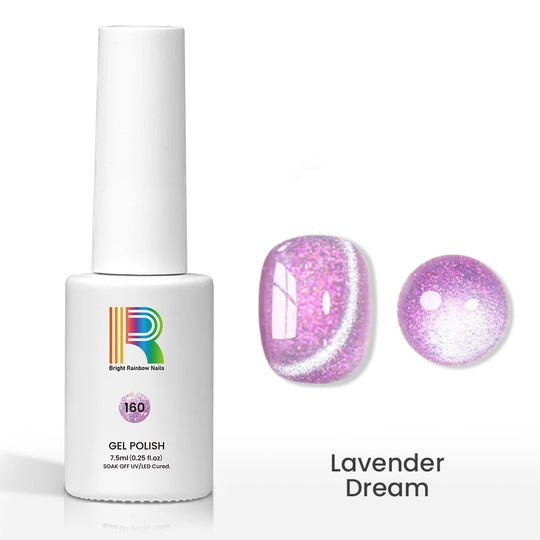 Flash Sale Lavender Dream – Soft Purple-Pink Cat Eye Gel Polish 7.5ml #160 - Limited Time 57% OFF