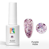 Flash Sale Purple Haze – Rich Purple Holographic Sparkle Glitter Gel Nail Polish 7.5ml #168 - Limited Time 57% OFF