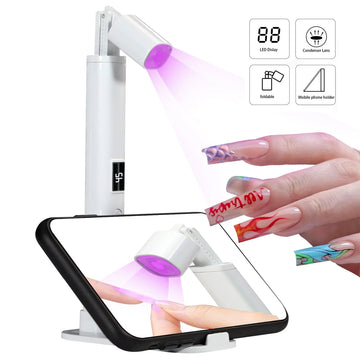 3-in-1 Nail Linear Light – Precision LED Gel Curing Lamp